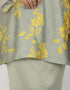 BAJU KURUNG PAHANG MODEN DELANEY (SAGE GREEN)
